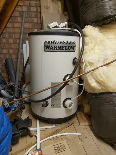 Warm flow hot water cylinder - warm,