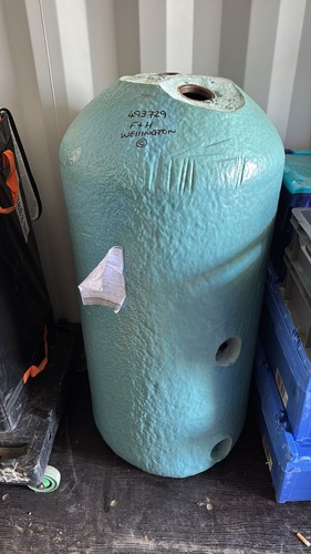 Hot water copper cylinder - hot,